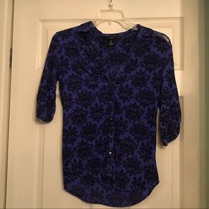 3/4 length Button Down Shirt